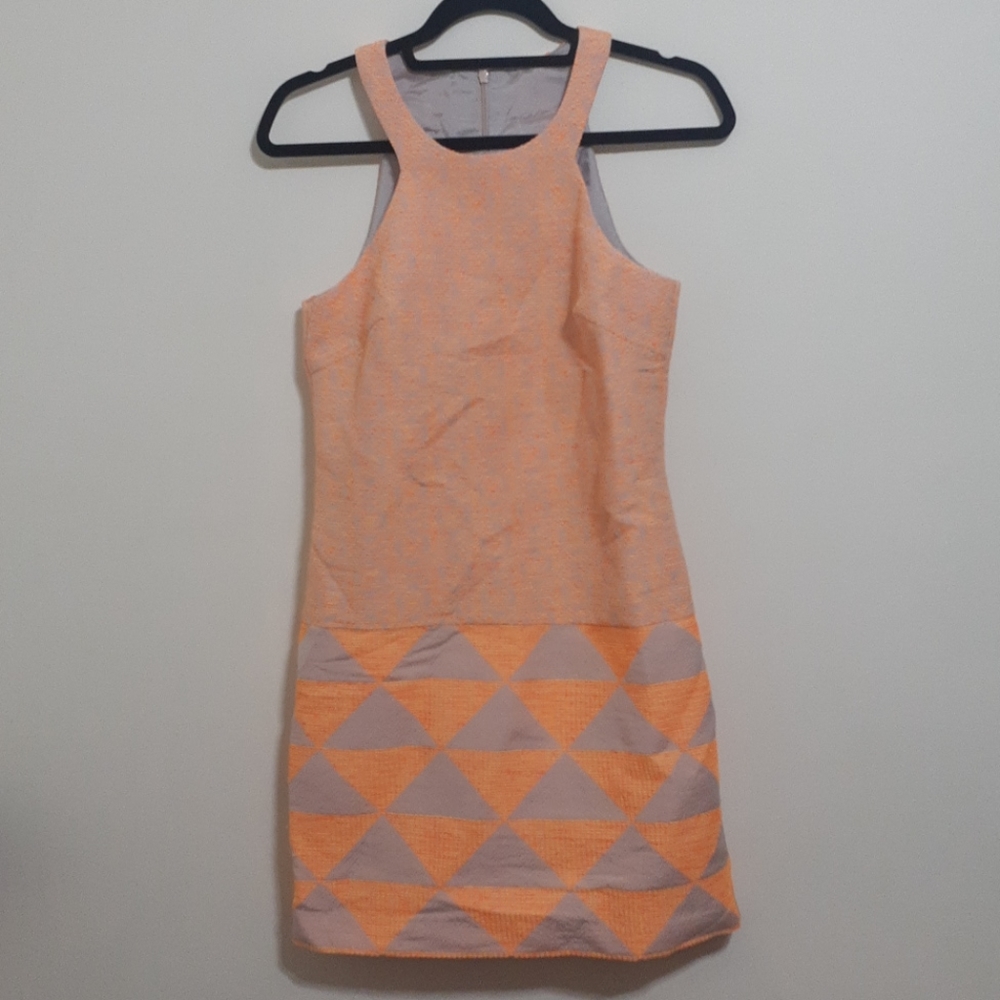 Trina Turk textured racerback dress